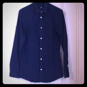 H&M Men’s Dress Shirt Sz S slim fit